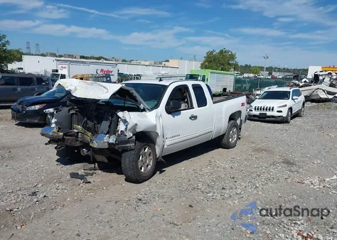 2013 Chevrolet Silverado 1500 Lt from USA, damaged, VIN 1GCRKSE75DZ307362